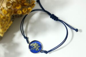 Marchew kobalt oczko średnie // Bransoletka