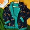 Bluza dwustronna z lisem (110 cm)