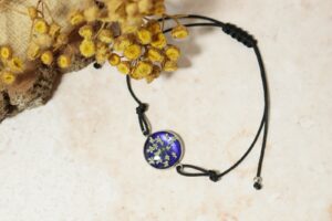 Marchew kobalt oczko // Bransoletka