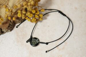 Marchew czarne oczko // Bransoletka