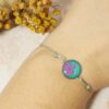 Marchew turkusowe oczko // Bransoletka