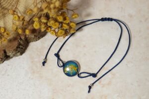 Smagliczka niebieskie oczko // Bransoletka