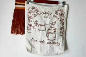 Makatka "Pantalony" // Torba