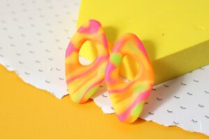 Neon organic // Kolczyki