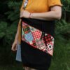 plecak-czarny-patchwork (3) Czarny patchwork // Plecak - torba