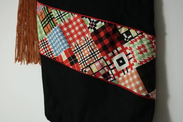plecak-czarny-patchwork (5) Czarny patchwork // Plecak - torba