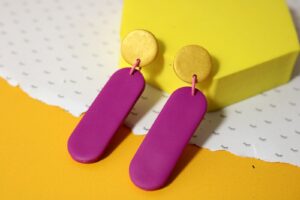 Gold dots // Kolczyki
