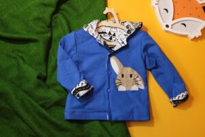 Bluza dwustronna z królikiem (86 cm)