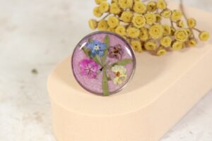 Bukiet róż - koło // Pierścionek