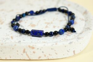 Z lapisem lazuli II // Bransoletka