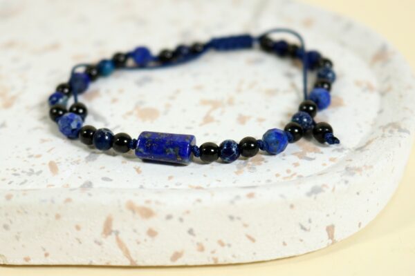 Z lapisem lazuli II // Bransoletka