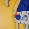 sukienka-chabrowa-lis-92-6 Chabrowa sukienka dwustronna z lisem (92 cm)