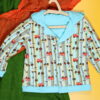 Bluza dwustronna z lisem (92 cm)