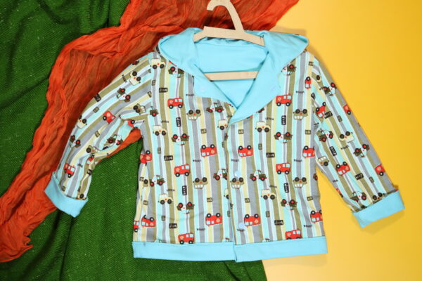 Bluza dwustronna z lisem (92 cm)