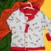 Bluza dwustronna z kotem (116 cm)