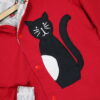 Bluza dwustronna z kotem (116 cm)