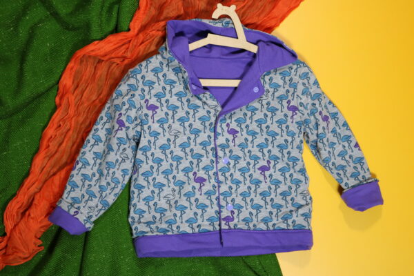 Bluza dwustronna z królikiem (86 cm)