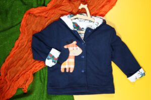 Bluza dwustronna z żyrafą (92 cm)