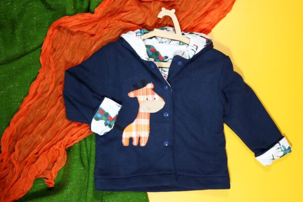 Bluza dwustronna z żyrafą (92 cm)