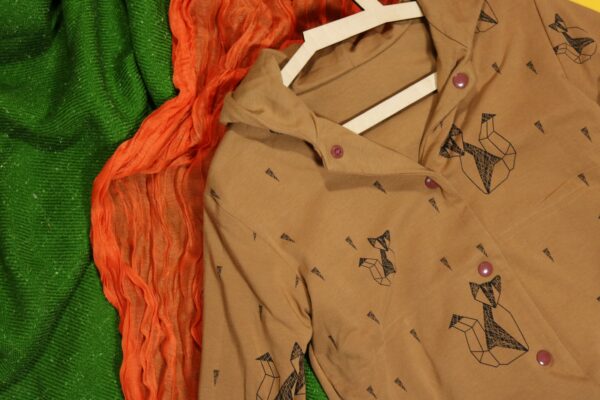 Bluza dwustronna z pingwinem (98 cm)