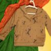 Bluza dwustronna z pingwinem (98 cm)
