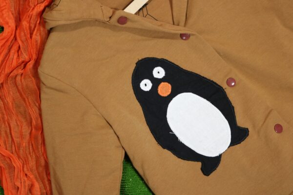 Bluza dwustronna z pingwinem (98 cm)
