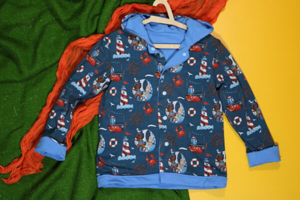 Bluza dwustronna z kurą (116 cm)