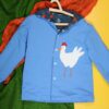 Bluza dwustronna z kurą (116 cm)