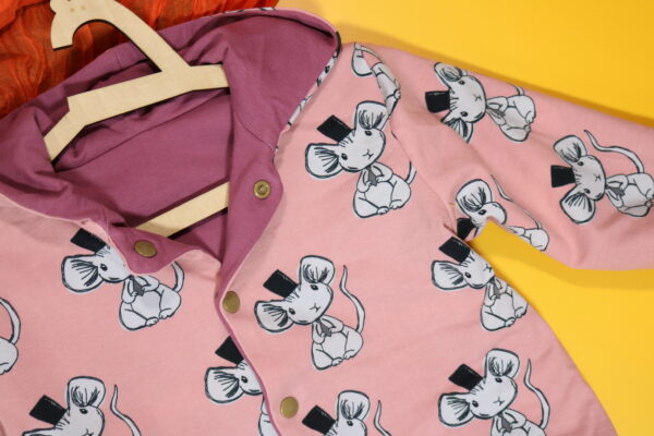 bluza-rozowa-krolik-801 Bluza dwustronna z królikiem (80 cm)