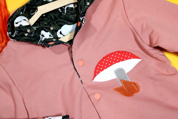 Bluza dwustronna z muchomorem (98 cm)