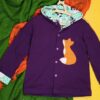 Bluza dwustronna z lisem (122 cm)