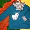 Bluza dwustronna z misiem (104 cm)