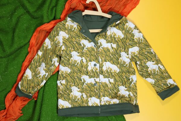 Bluza dwustronna z alpaką (98 cm)