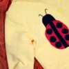 Bluza dwustronna z biedronką (74 cm)