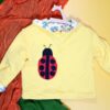 Bluza dwustronna z biedronką (74 cm)