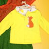 bluza-zolta-lis-862 Bluza dwustronna z lisem (86 cm)