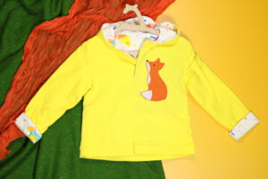 Bluza dwustronna z lisem (86 cm)