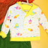 bluza-zolta-lis-864 Bluza dwustronna z lisem (86 cm)