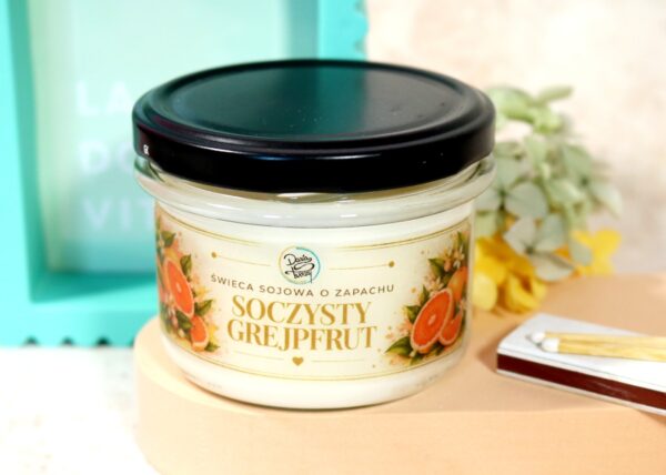 Soczysty Grapefruit // Świeczka